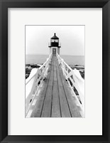 Framed Marshall Point Light, Maine