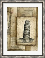Framed Passport To Pisa