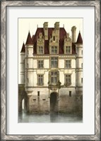 Framed French Chateaux In Brick I