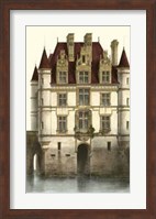 Framed French Chateaux In Brick I