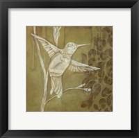 Framed Wings and Damask III