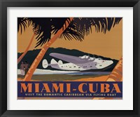 Framed Miami-Cuba
