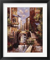 Framed Venice Canal II