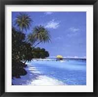 Framed Tropical Paradise II