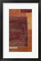 Orange Two-Step IV Framed Print