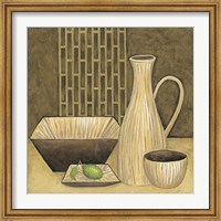 Framed Bamboo Vase