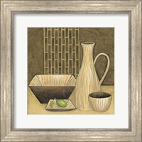 Framed Bamboo Vase