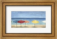 Framed Ocean Umbrellas II