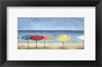 Framed Ocean Umbrellas II
