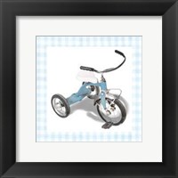 Colin's Tricycle Framed Print