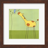 Framed Stick-Leg Giraffe II