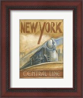 Framed New York Central Line