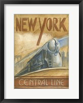 Framed New York Central Line