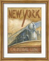 Framed New York Central Line