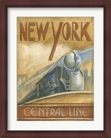 Framed New York Central Line