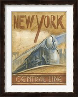 Framed New York Central Line