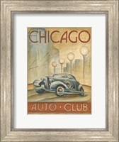 Framed Chicago Auto Club
