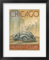 Chicago Auto Club Framed Print