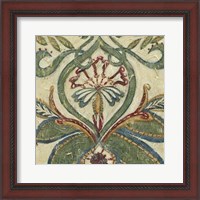 Framed Textured Tapestry I