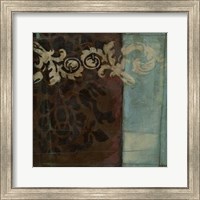 Framed Damask Tapestry I