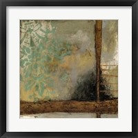 Framed Patina Abstract I