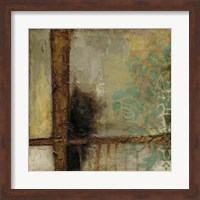 Framed Patina Abstract II