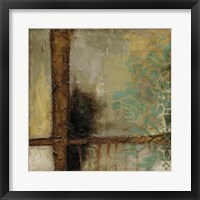 Framed Patina Abstract II