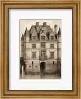 Framed Petite Sepia Chateaux V