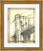 Framed Brooklyn Bridge