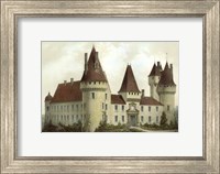 Framed Petite French Chateaux I
