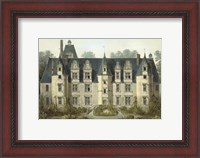 Framed Petite French Chateaux III