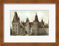 Framed Petite French Chateaux IV