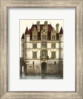 Framed Petite French Chateaux IX