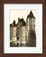 Framed Petite French Chateaux X