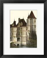 Framed Petite French Chateaux X