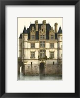 Framed Petite French Chateaux XI