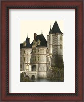 Framed Petite French Chateaux XII