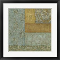 Mediterranean Tapestry I Framed Print