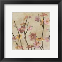 Blossom Collage I Framed Print