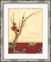 Framed Crimson Branch II