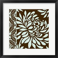 Striking Chrysanthemums II Framed Print