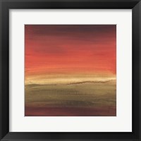 Framed Abstract Horizon I