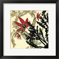 Framed Coral Tapestry II