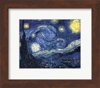 Framed Starry Night, c.1889