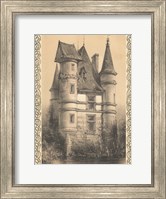 Framed Bordeaux Chateau I