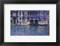 Framed Venice Palazza Da Mula