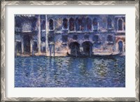 Framed Venice Palazza Da Mula