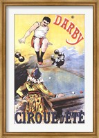 Framed Darby Cirque D'ete