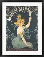 Framed Absinthe Blanqui