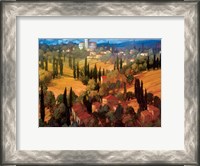 Framed Tuscan Castle